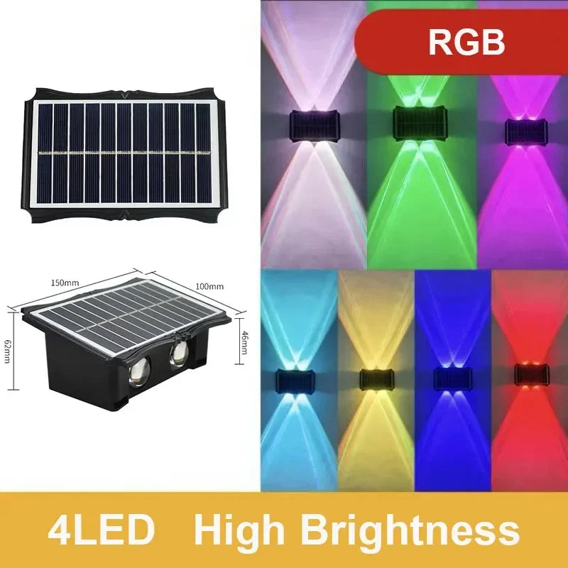 SolarGlow™ Outdoor Wall Light