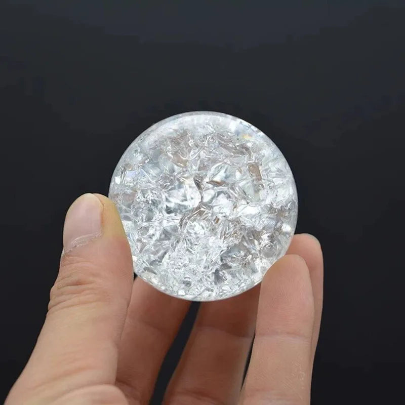 Crystal Memory Sphere – Photo Display Décor