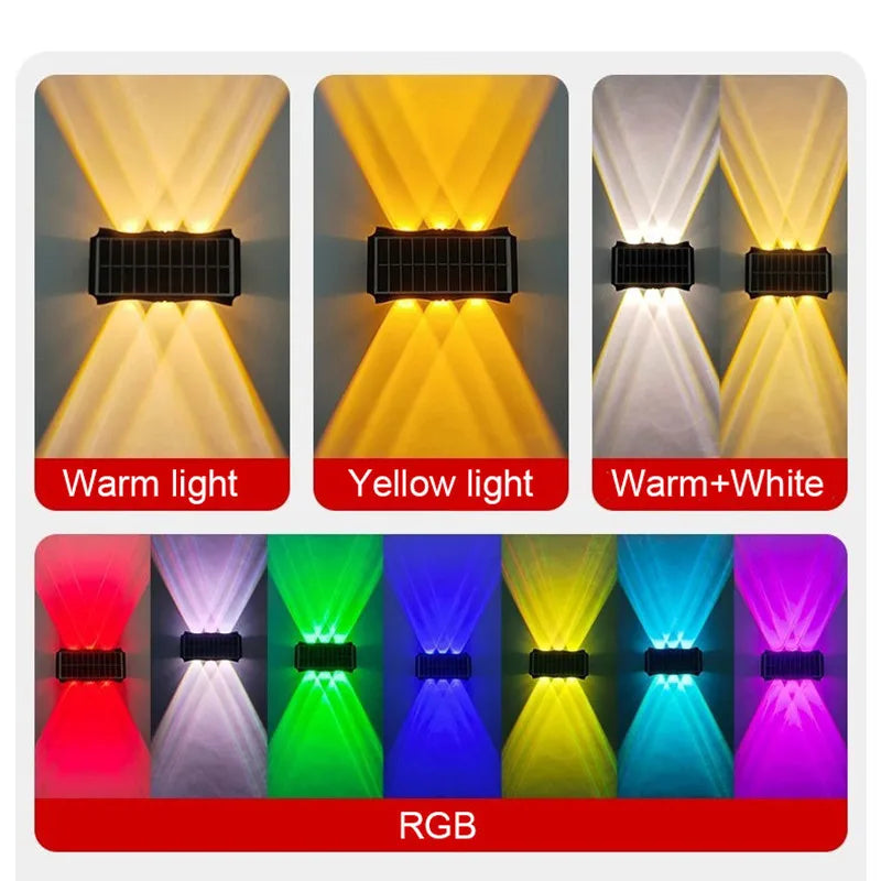 SolarGlow™ Outdoor Wall Light