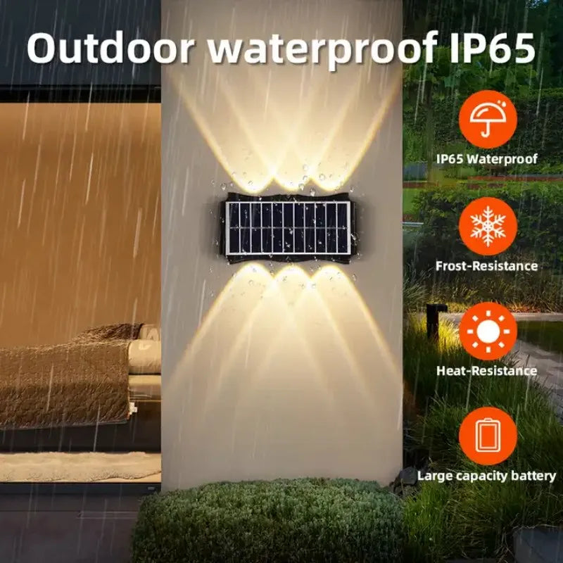 SolarGlow™ Outdoor Wall Light