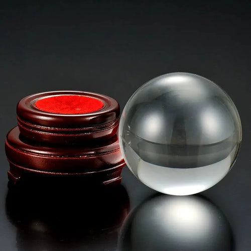Crystal Memory Sphere – Photo Display Décor