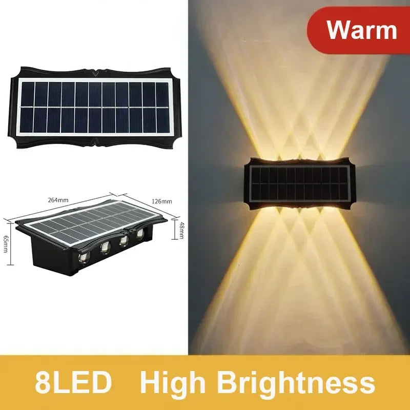 SolarGlow™ Outdoor Wall Light