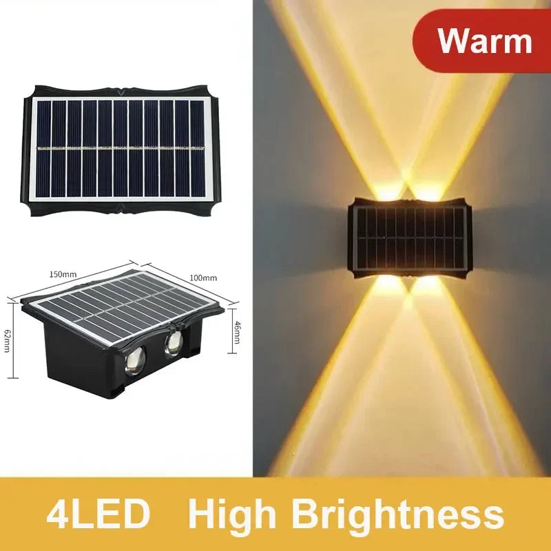 SolarGlow™ Outdoor Wall Light