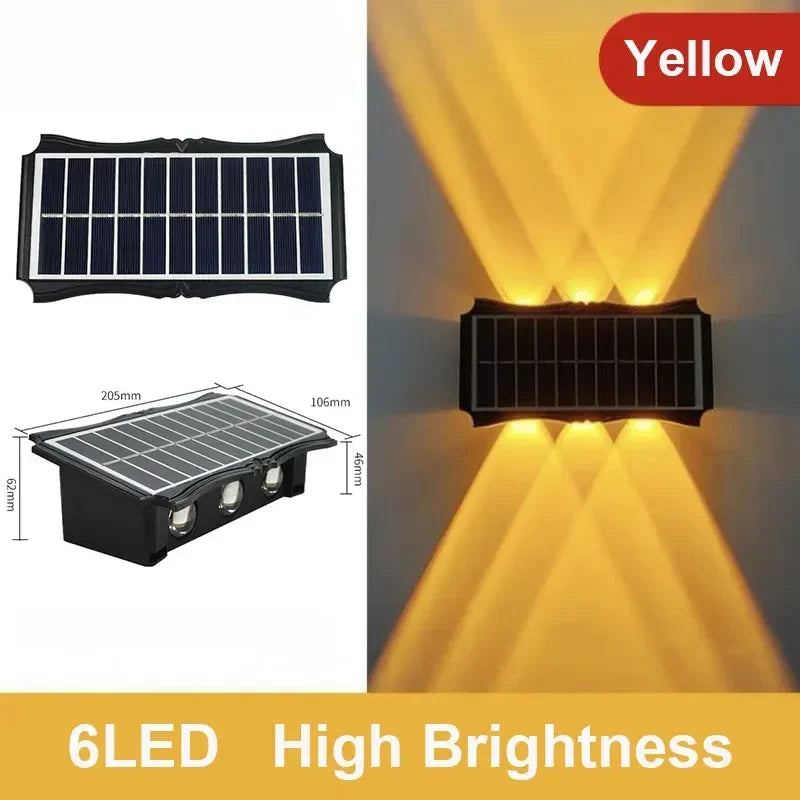 SolarGlow™ Outdoor Wall Light